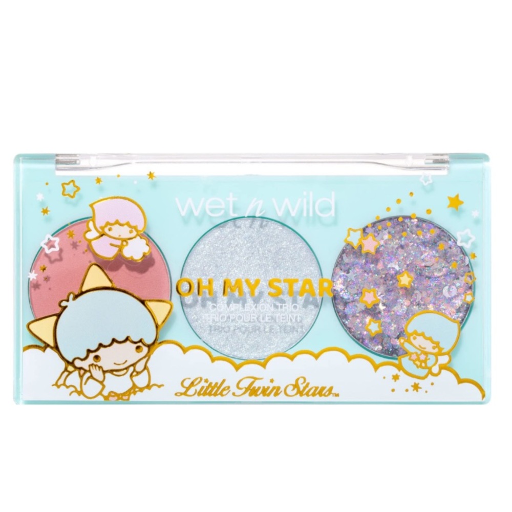 NWT Wet n Wild Sanrio Little Twin Stars Oh My Star Complexion Palette